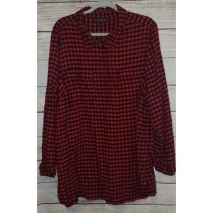 Lane Bryant 22/24 Buffalo Check Tunic